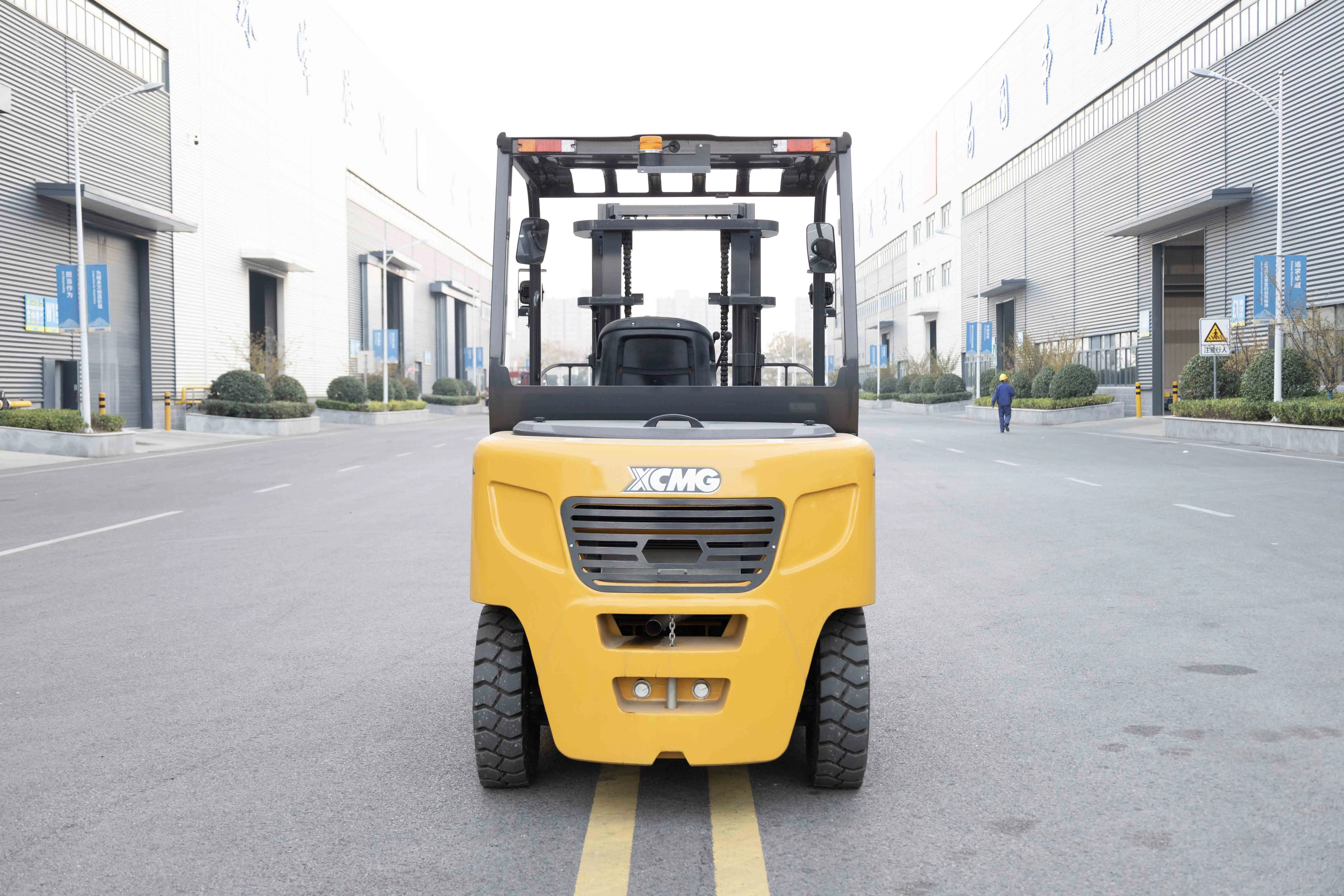 XCMG Official Xcf50kt Internal Combustion Forklifts 5 Ton Diesel Counterbalanced Forklift